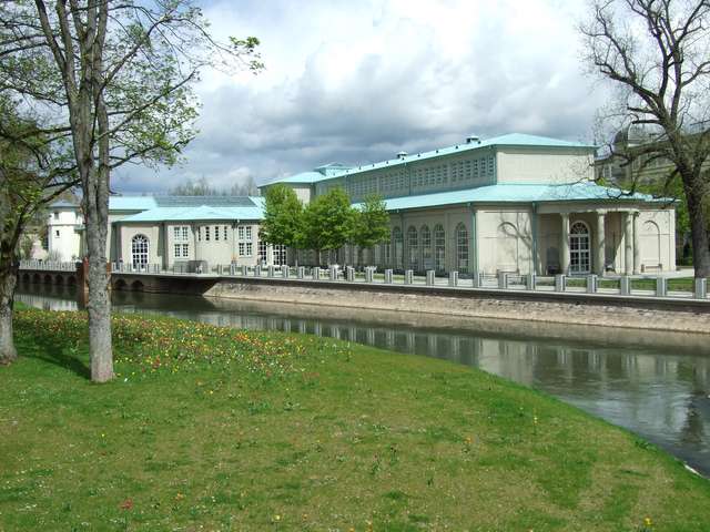 Die Wandelhalle von Bad Kissingen