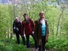 Horst, Helmut und Helga im Wald des Altenbergs