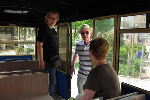 Anke, Horst und Helga in der Kurbahn