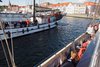 Fremdes Schiff nhert sich in Sonderborg