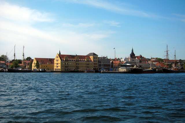 Blick aufs Packhaus von Svendborg