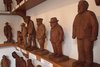 Holzfiguren im Museum von Marstal