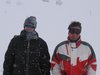 Helmut und Frank im Schneesturm auf der Bettmeralp