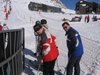 Frank und Martin vor dem Lift der Fiescher Alp
