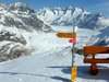 Blick von der Moosfluh auf den Aletschgletscher