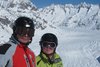 Martin und Anke vor dem Aletsch-Gletscher