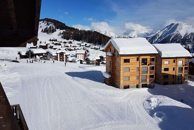 Blick vom Balkon