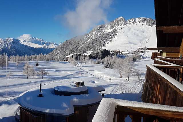 Morgendlicher Blick zum Matterhorn