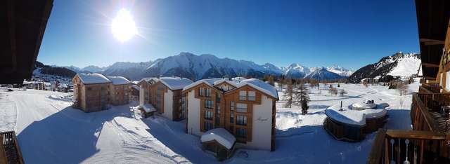 Panorama vom Balkon