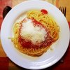 Spaghetti mit Pamesan