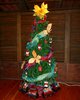 Weihnachtsbaum im Hotel Casa Luna