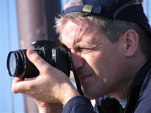 Norbert mit Kamera