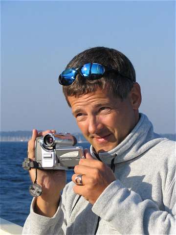 Markus mit Kamera