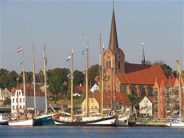 Der Hafen von Sonderborg