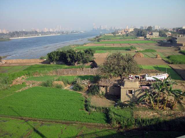 Blick ber die Nil-Insel