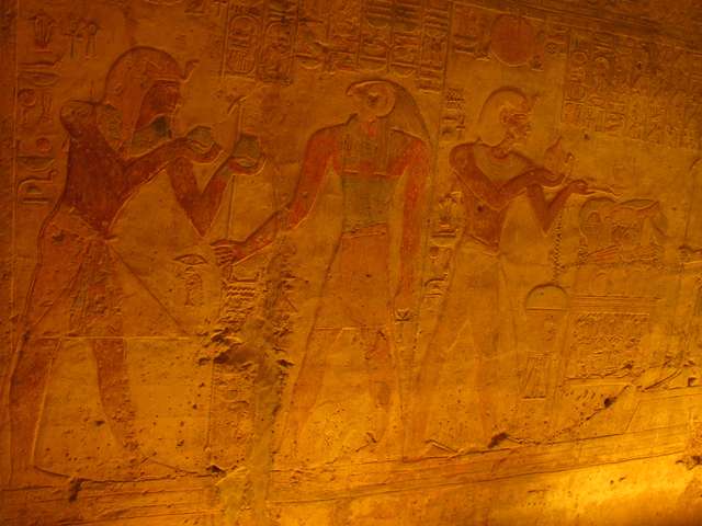 Darstellungen im Felsentempel Ramses' II in Neu-Kalabscha