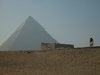 Blick auf die Chephren-Pyramide