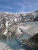 Eislandschaft am Aletsch-Gletscher