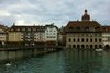 Rathausbrcke und Rathaus von Luzern