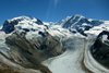 Monte Rosa und der Gornergrat-Gletscher