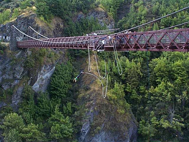 Bungee-Brcke in Queenstown