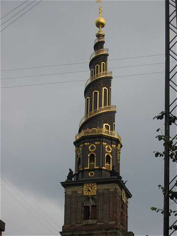 Kirche mit Wendeltreppe