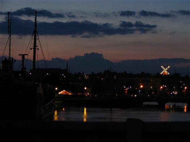 Svendborg bei Nacht