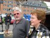Wolfgang und Anke vor dem Packhaus in Kiel