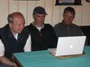Udo, Tom und Reimer vorm Macbook