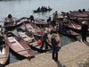 Verteilung der Boote am Yen Vi River