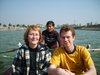 Helmut und Anke im Boot auf dem Yen Vi River