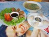 Mittagessen in Hoi An mit White Roses, Frhlingsrllchen und einer Suppe