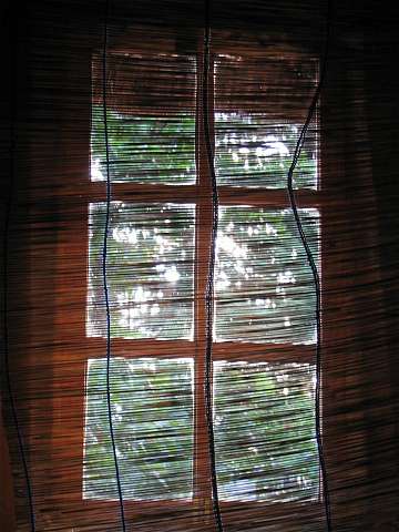 Fenster der Malealea-Htte