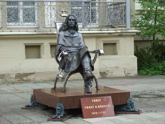 Statue von Fürst Rakoczy in Bad Kissingen