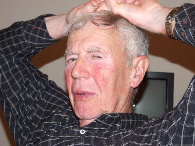Horst in Siegerpose