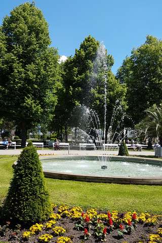 Springbrunnen im Kurpark