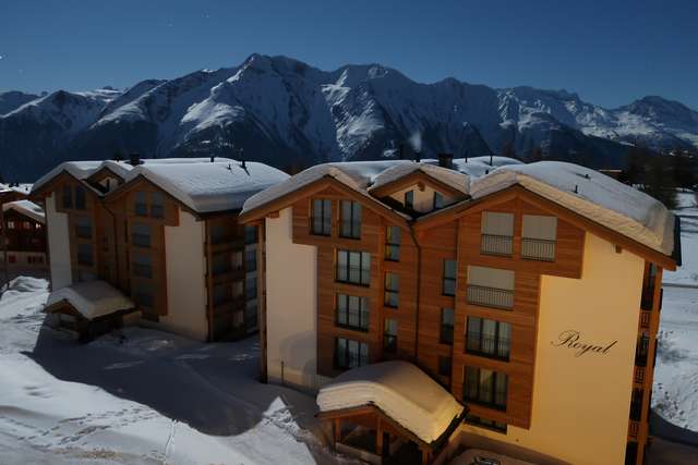 Blick aufs Hotel Royal