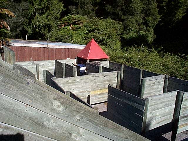 3D-Labyrinth in Rotorua